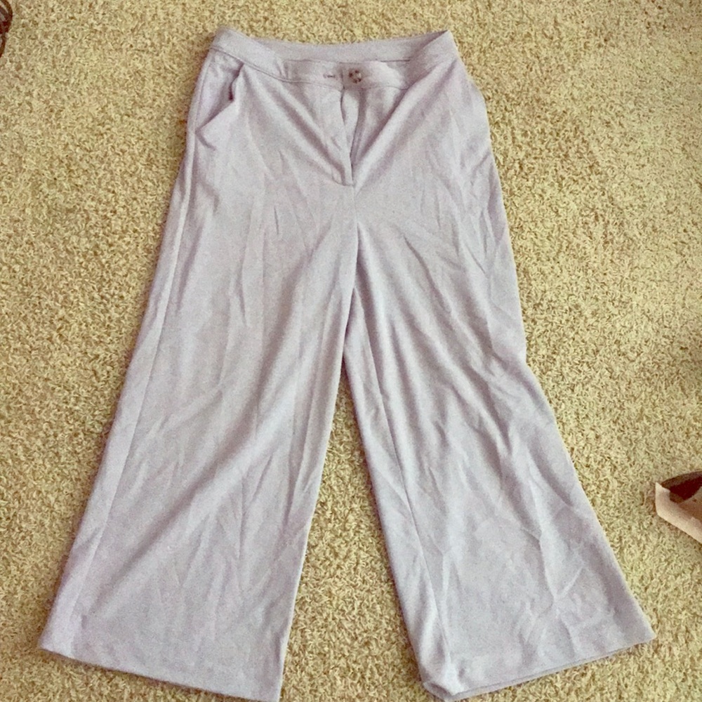 Lavender lose fit Capri pants